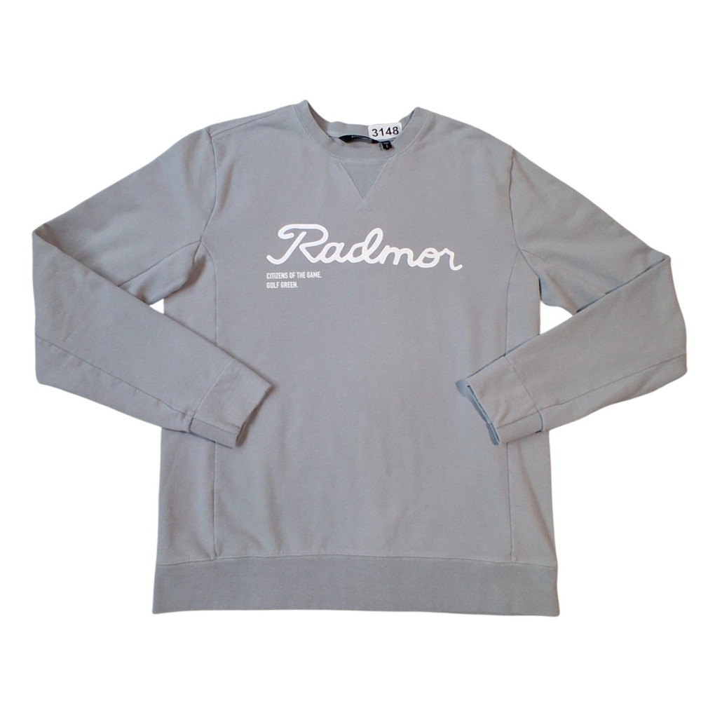 Radmor Golf Organic Cotton Mens size Large Grungecore Academia Prep Sweatshirt‎